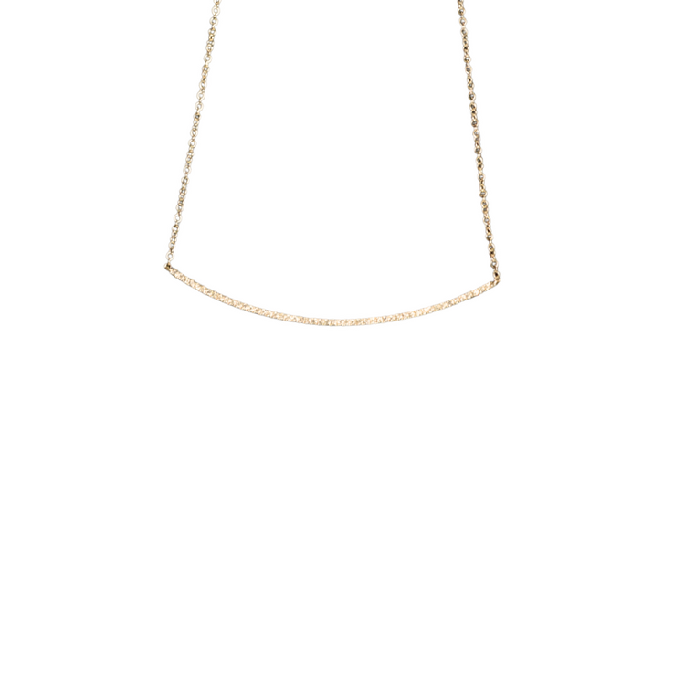 Collar Dije Smile Diamantes Oro Amarillo