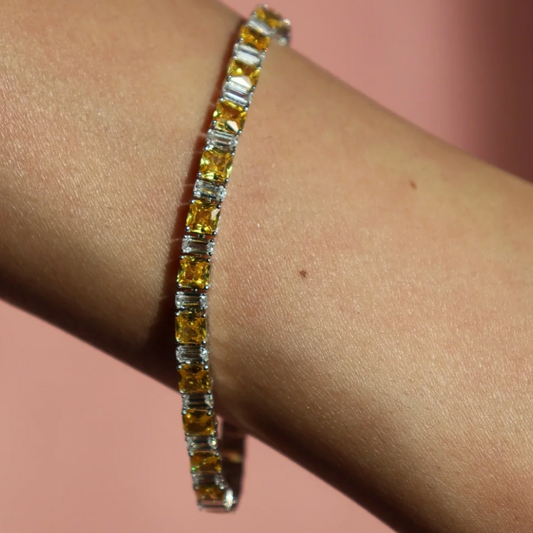 Tennis Bracelet Emerald Princess