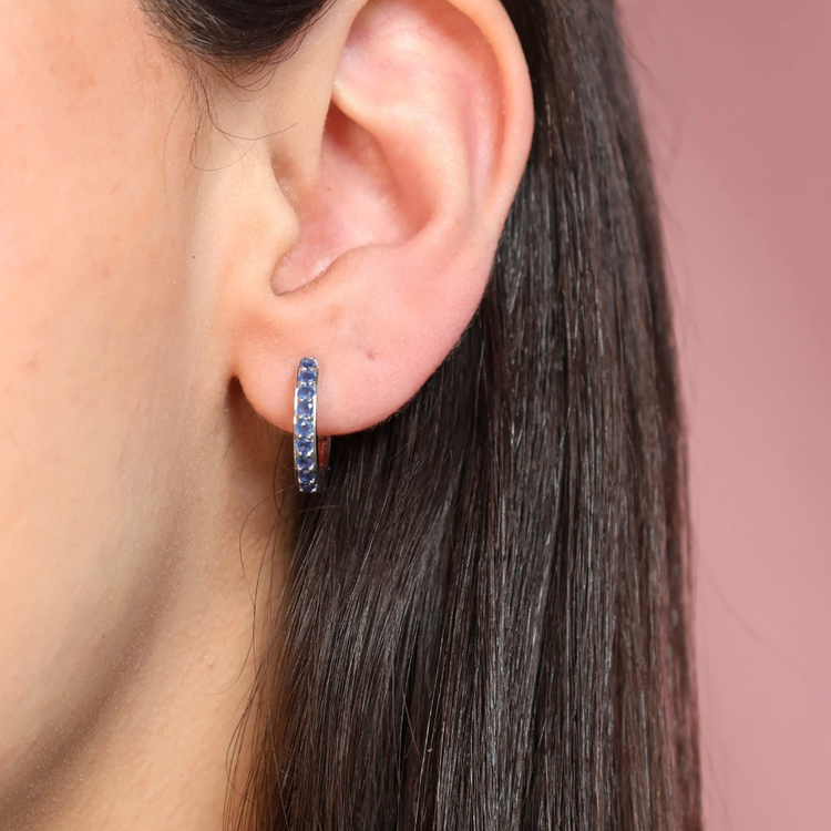 Emerald Halo Diamond Earrings