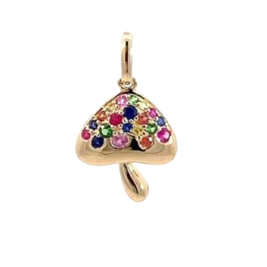 Emerald Pendant with Diamond Bezel