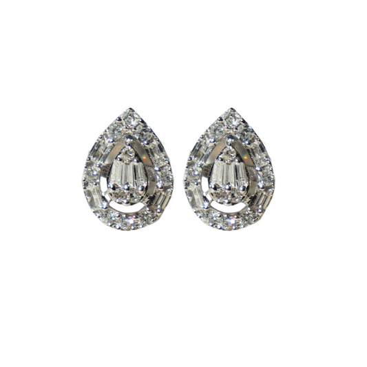 Aretes Gota Diamante