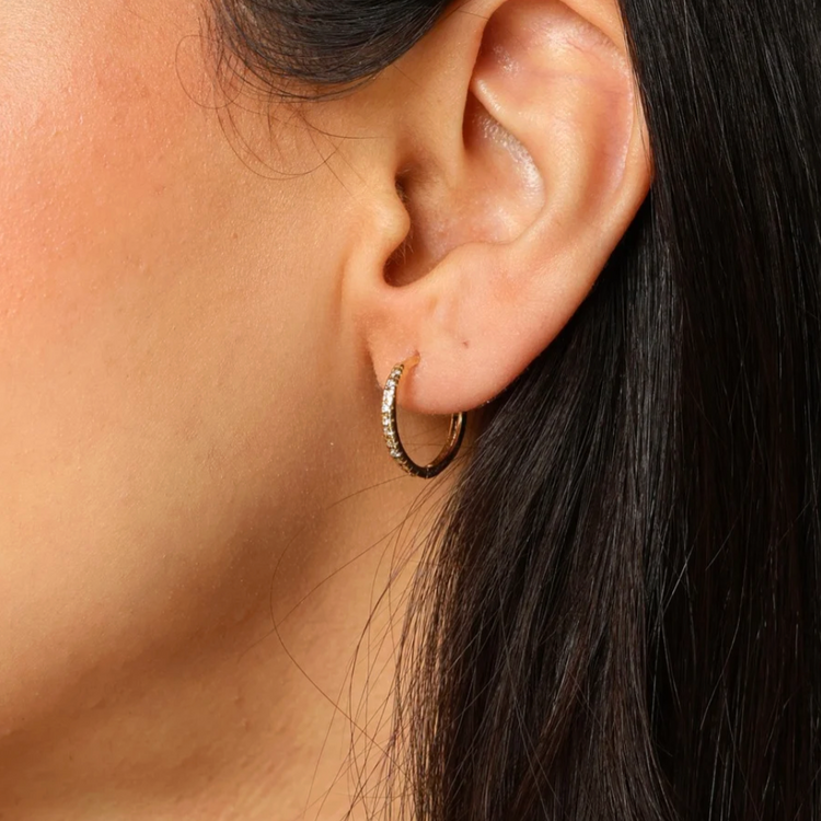 Hoops Diamantes Chicos