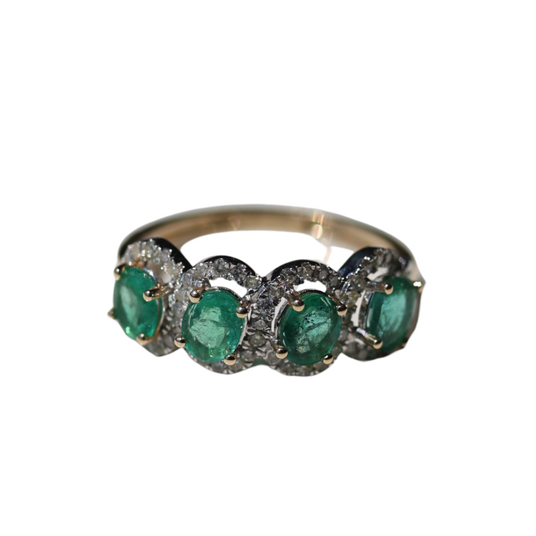 Toi et Moi Pear & Oval Sapphire Ring