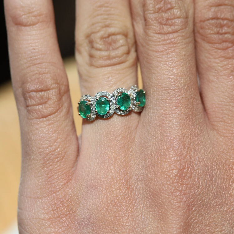 Toi et Moi Pear & Oval Sapphire Ring