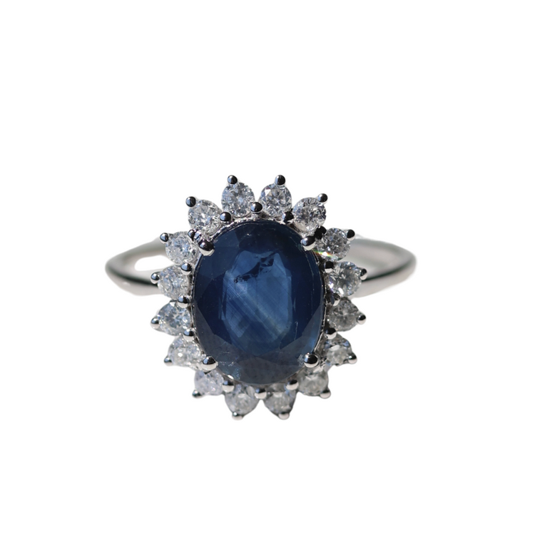 Toi et Moi Pear & Oval Sapphire Ring
