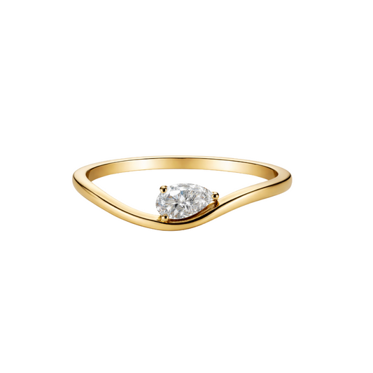 Anillo Diamante Pera