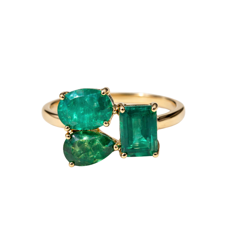Anillo Esmeralda Shapes
