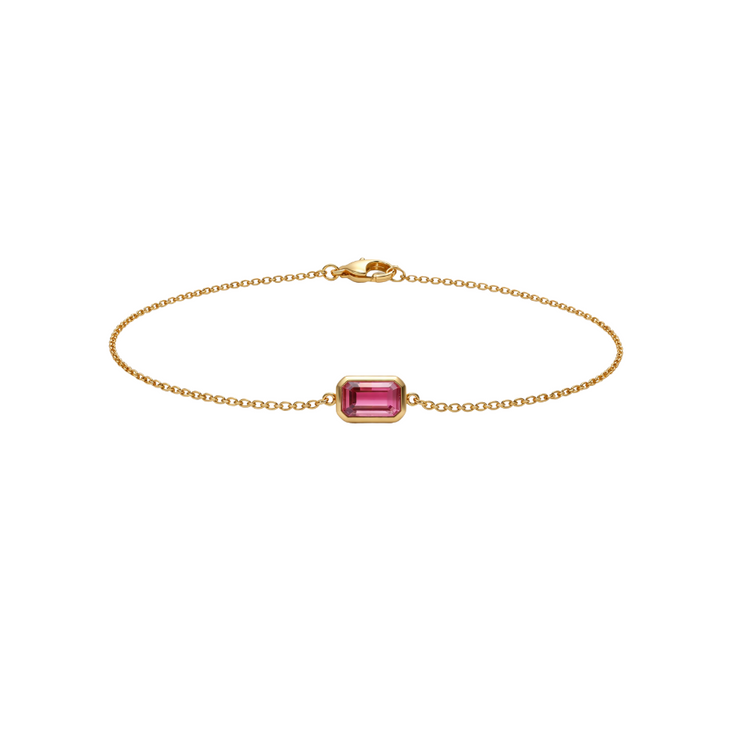 Pulsera Zafiro Rosa