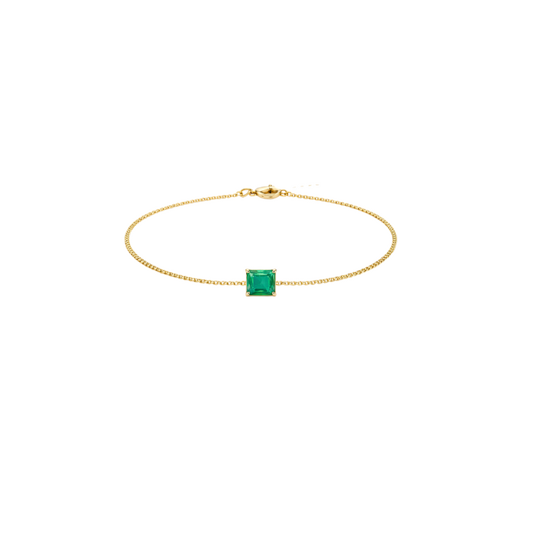 Diamond link bracelet