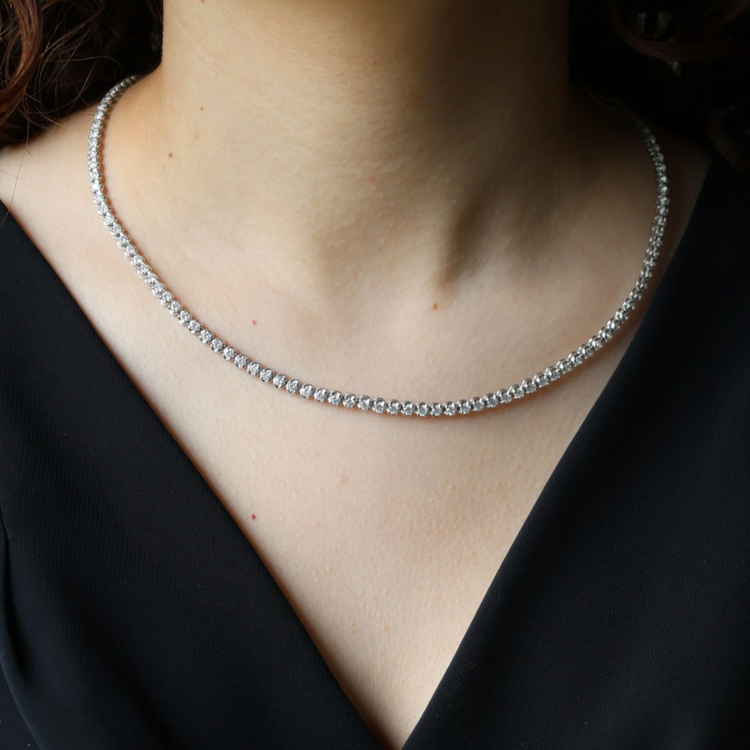 Tennis Necklace Diamantes