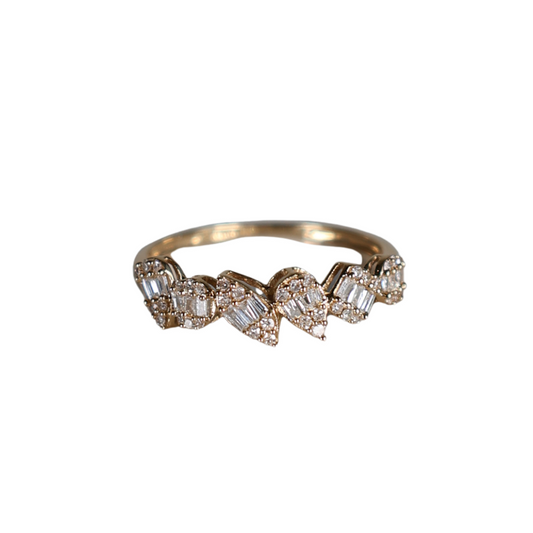 Toi et Moi Pear & Oval Sapphire Ring