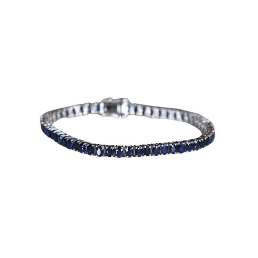 Diamond link bracelet