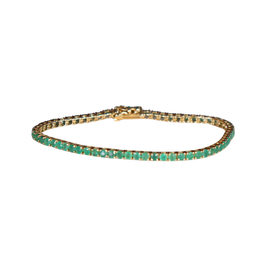 Diamond link bracelet
