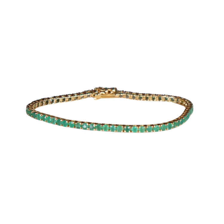 Tennis Bracelet Esmeralda
