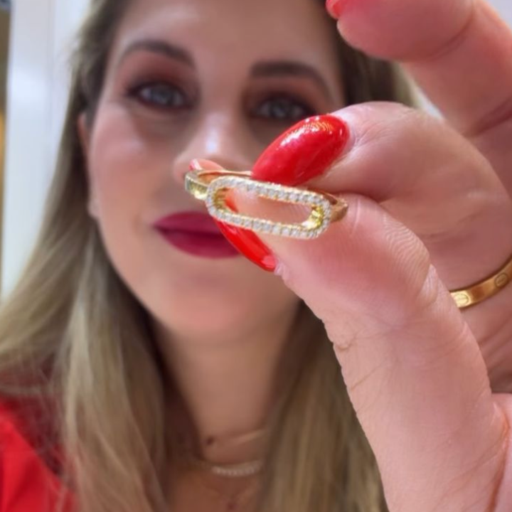Anillo con diamantes
