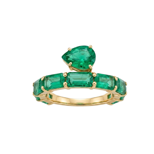 Anillo de esmeralda
