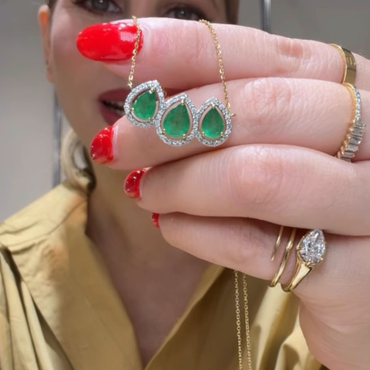 Pink Sapphire Earrings