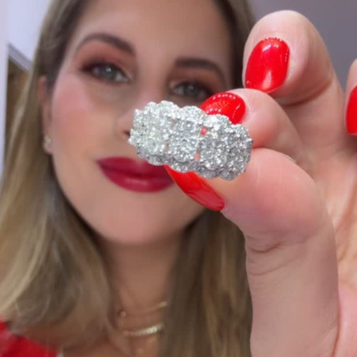 Anillo con diamantes