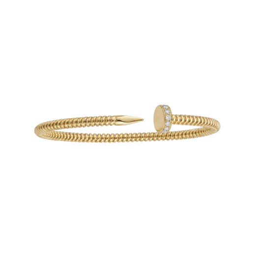 Pulseras de tornillo con diamantes