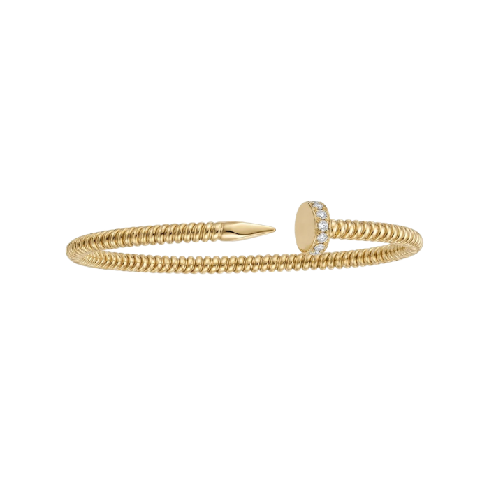 Pulseras de tornillo con diamantes