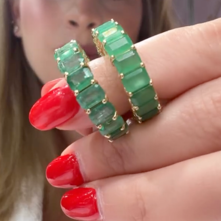 Anillo de esmeraldas