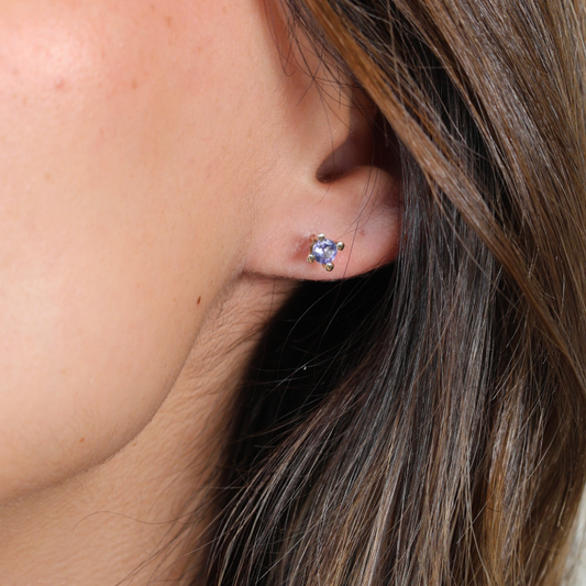 Emerald and Diamond Toi et Moi Earrings