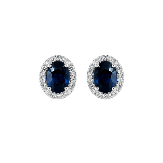 Emerald and Diamond Toi et Moi Earrings