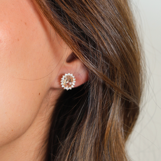 Emerald and Diamond Toi et Moi Earrings