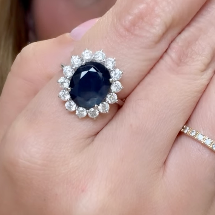 Anillo de Zafiro Lady di