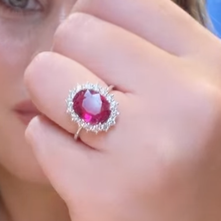 Anillo lady di rubi