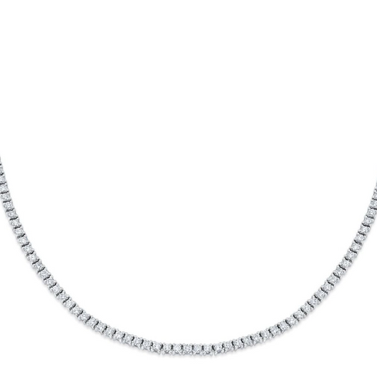 Tennis necklace 5.6ct LAB