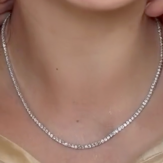 Tennis Necklaces 7.5ct LAB