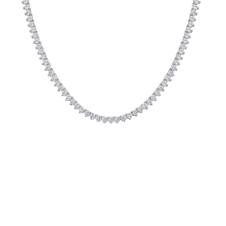 Tennis Necklaces 9.93ct LAB