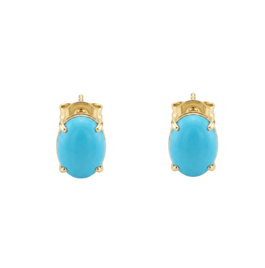 Studs De Turquesa