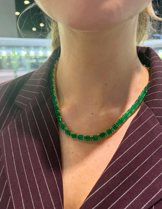 Collar Esmeraldas