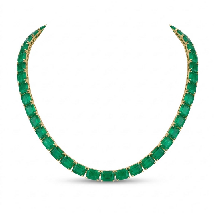 Collar Esmeraldas
