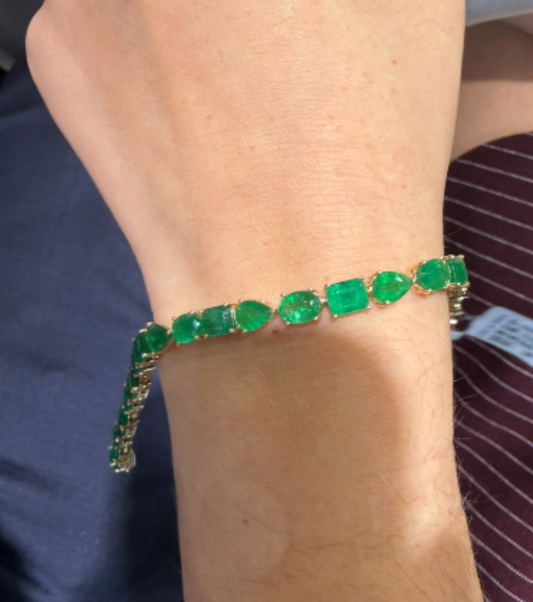 Pulsera Esmeraldas