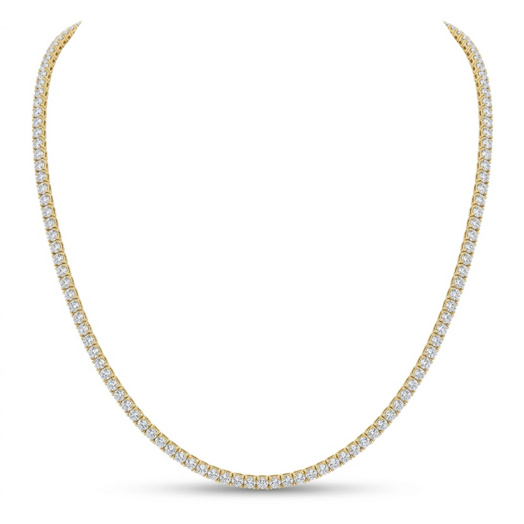 Tennis necklace 7ctw