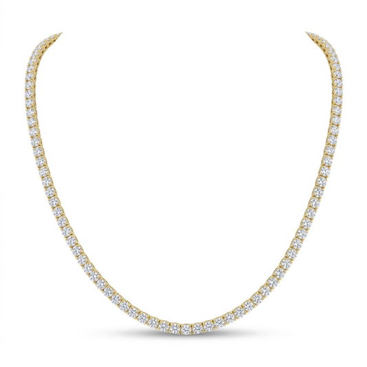 Tennis necklace 15ctw