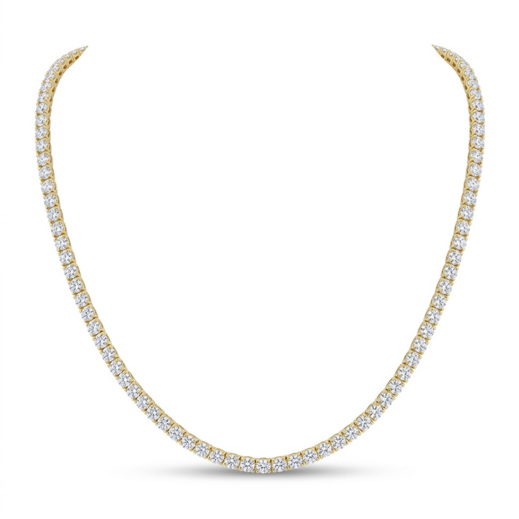 Tennis necklace 15ctw