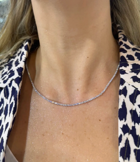 Tennis Necklace 5ctw