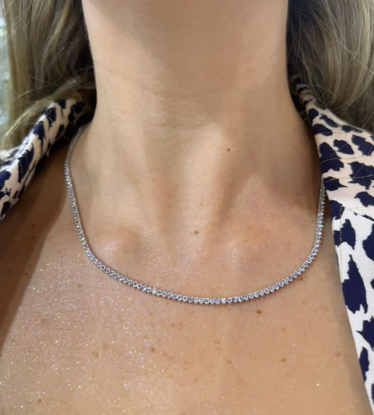 Tennis Necklace 7ctw