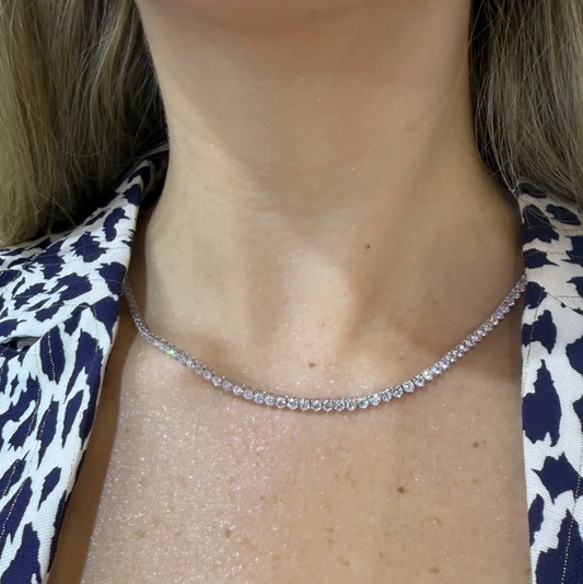 Collar diamantes 13.5ctw
