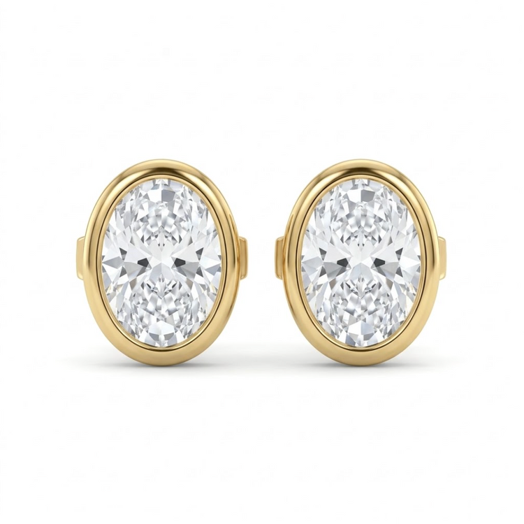 Studs Oval Bisel