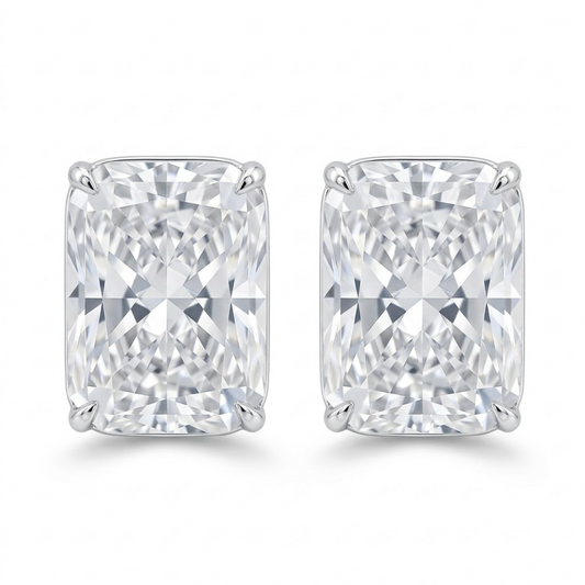 Studs Radiant 3ctw