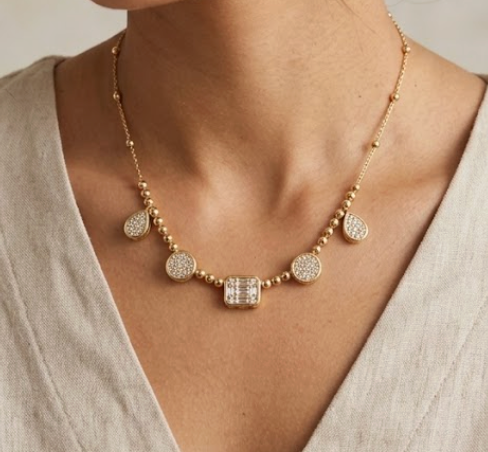 Collar Diamantes