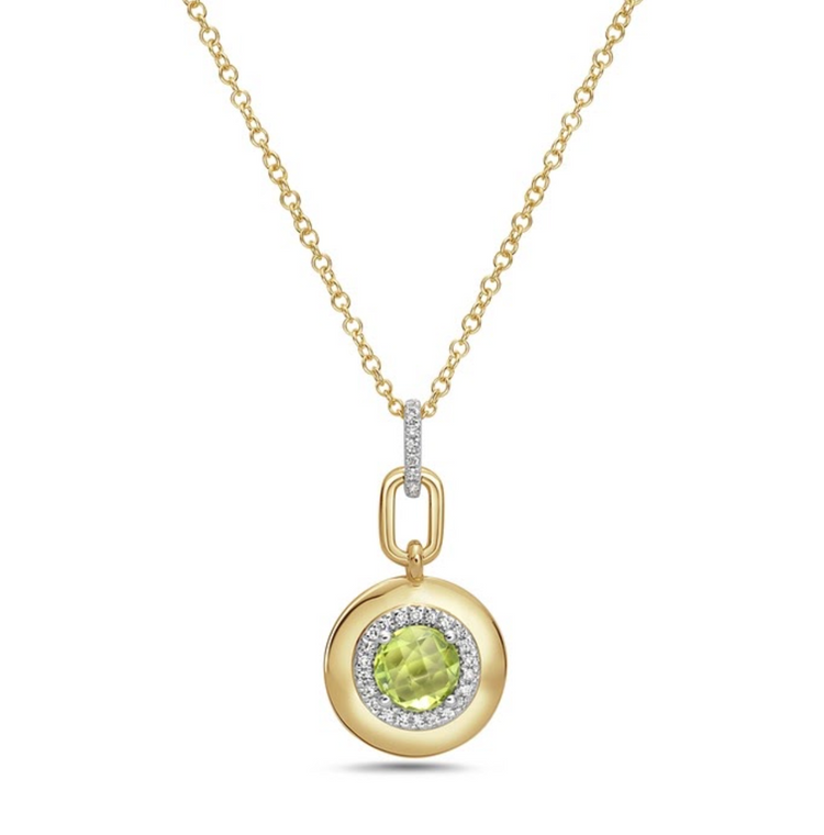 Collar peridoto