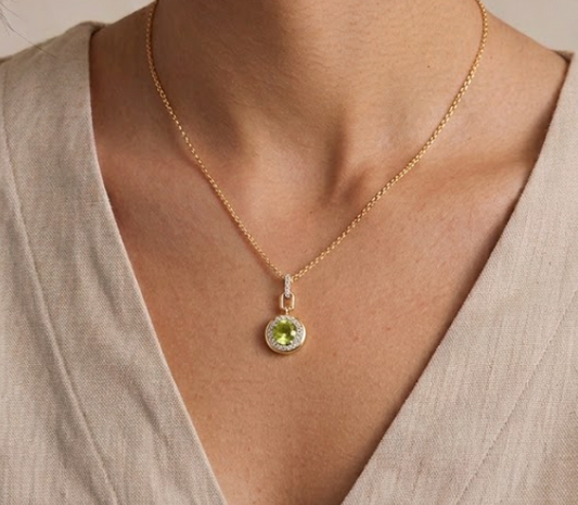 Collar peridoto