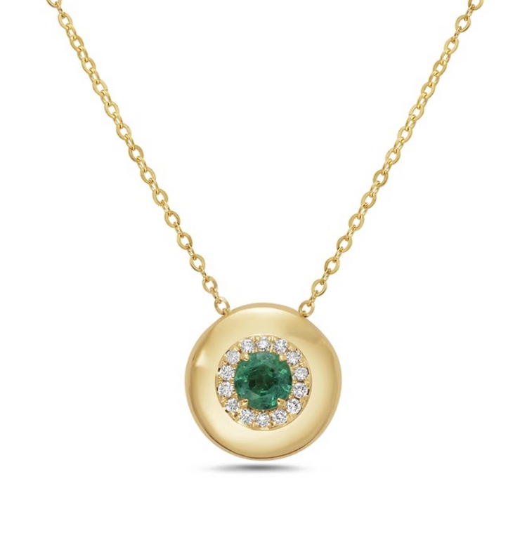collar esmeralda