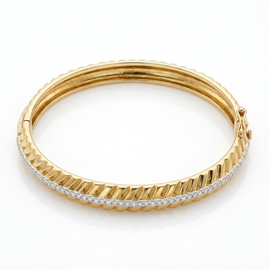 brazalete diamantes